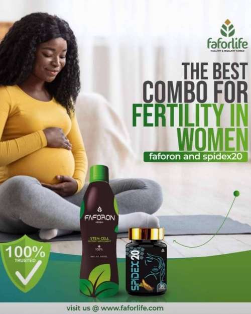FAFORON AND SPIDEX20 WOMEN FERTILITY