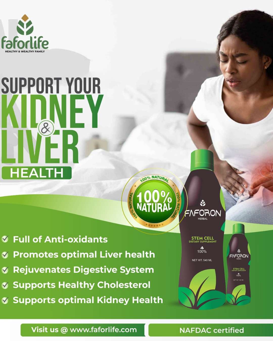 FAFORON TREAT KIDNEY AND LIVER DISEASES