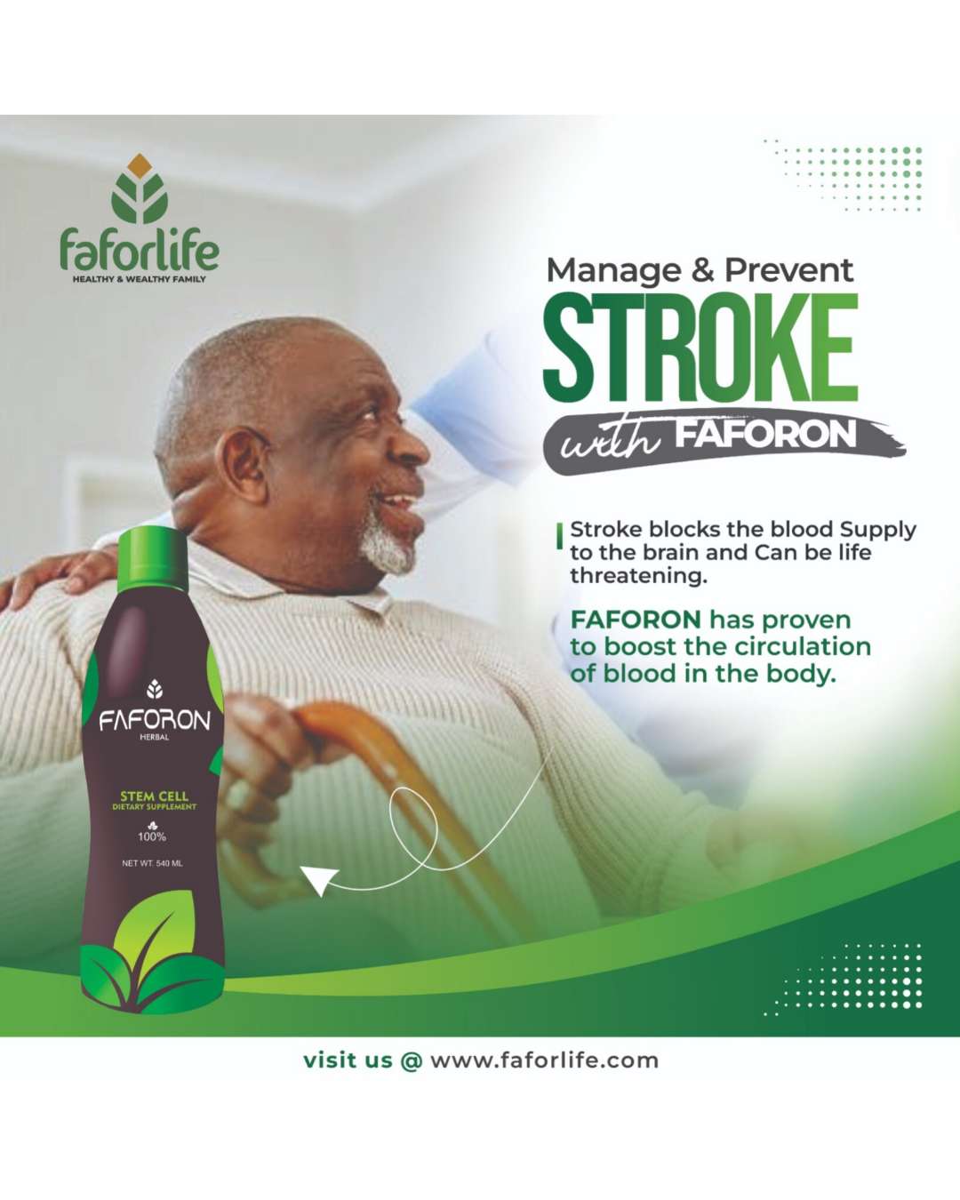 TREAT STROKE WITH FAFORON STEMCELL