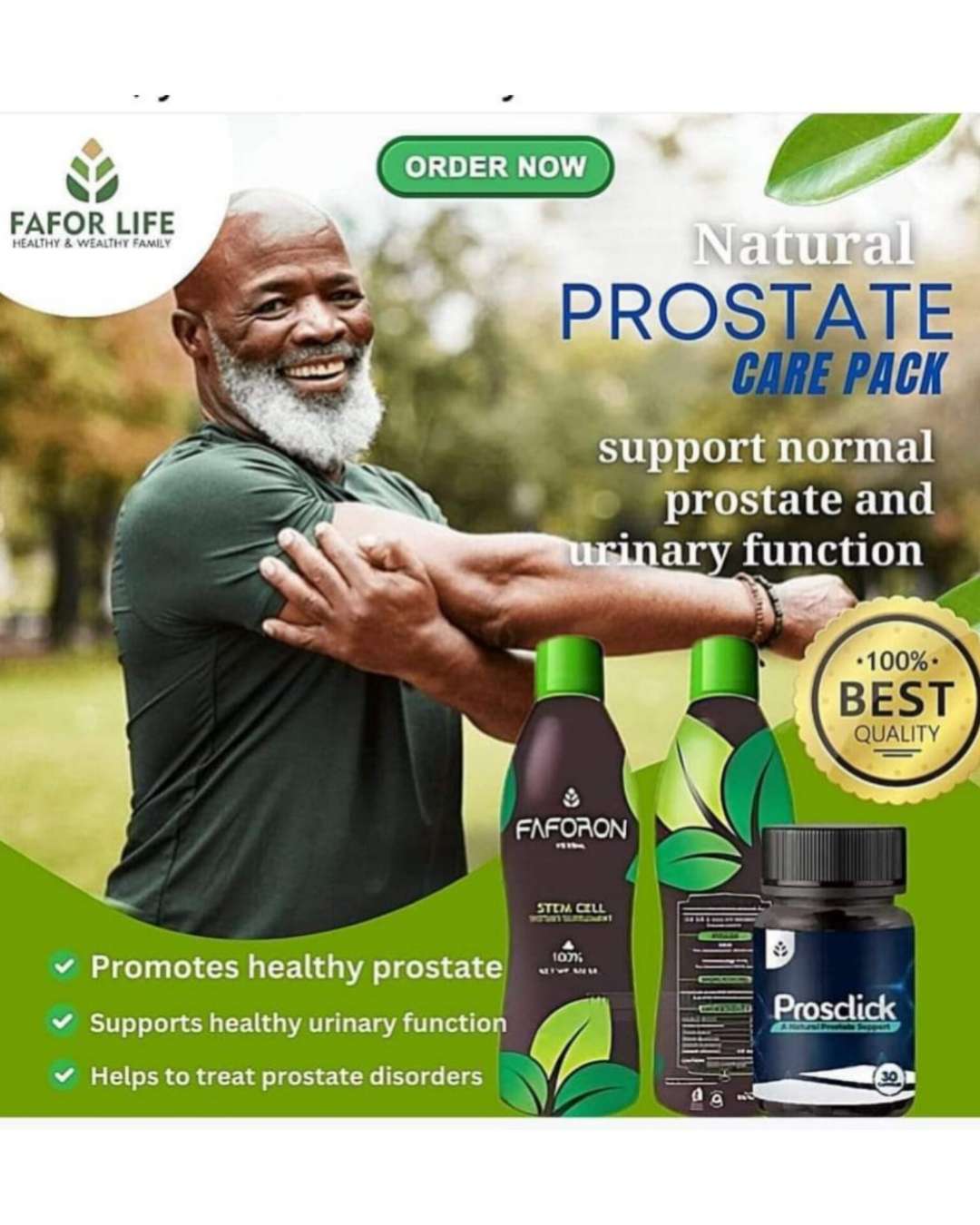 PROSCLICK, FAFORON 4 PROSTATE & FUNCTION