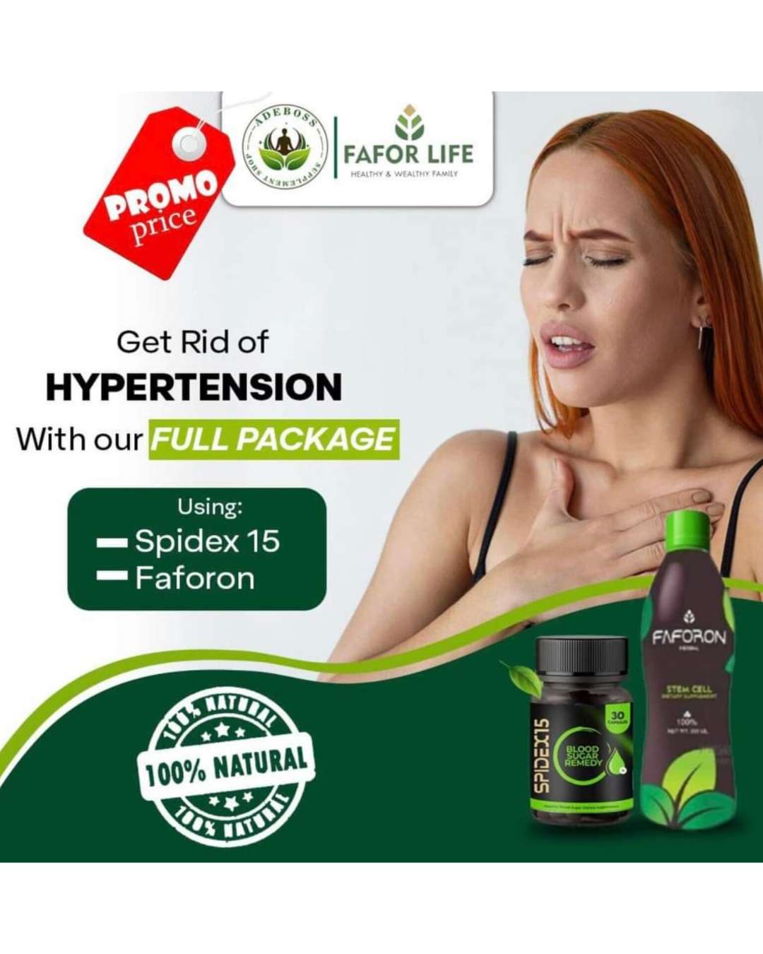 FAFORON, SPIDEX15 FOR HYPERTENSION TREAT
