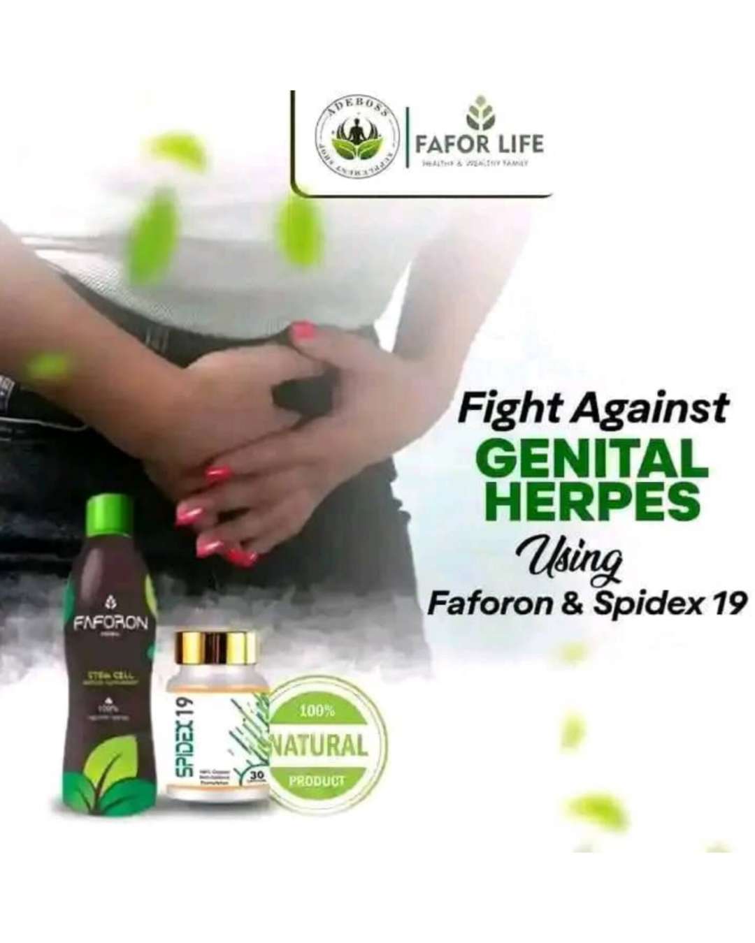 SPIDEX19, FAFORON TREAT GENITAL HERPES