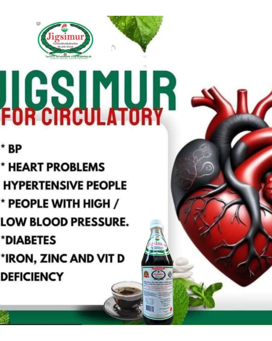 JIGSIMUR TREAT BP, HEART PROBLEM, DIABET