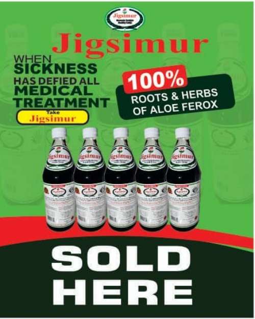 JIGSIMUR 100% ALOE FEROX HERBAL PRODUCT