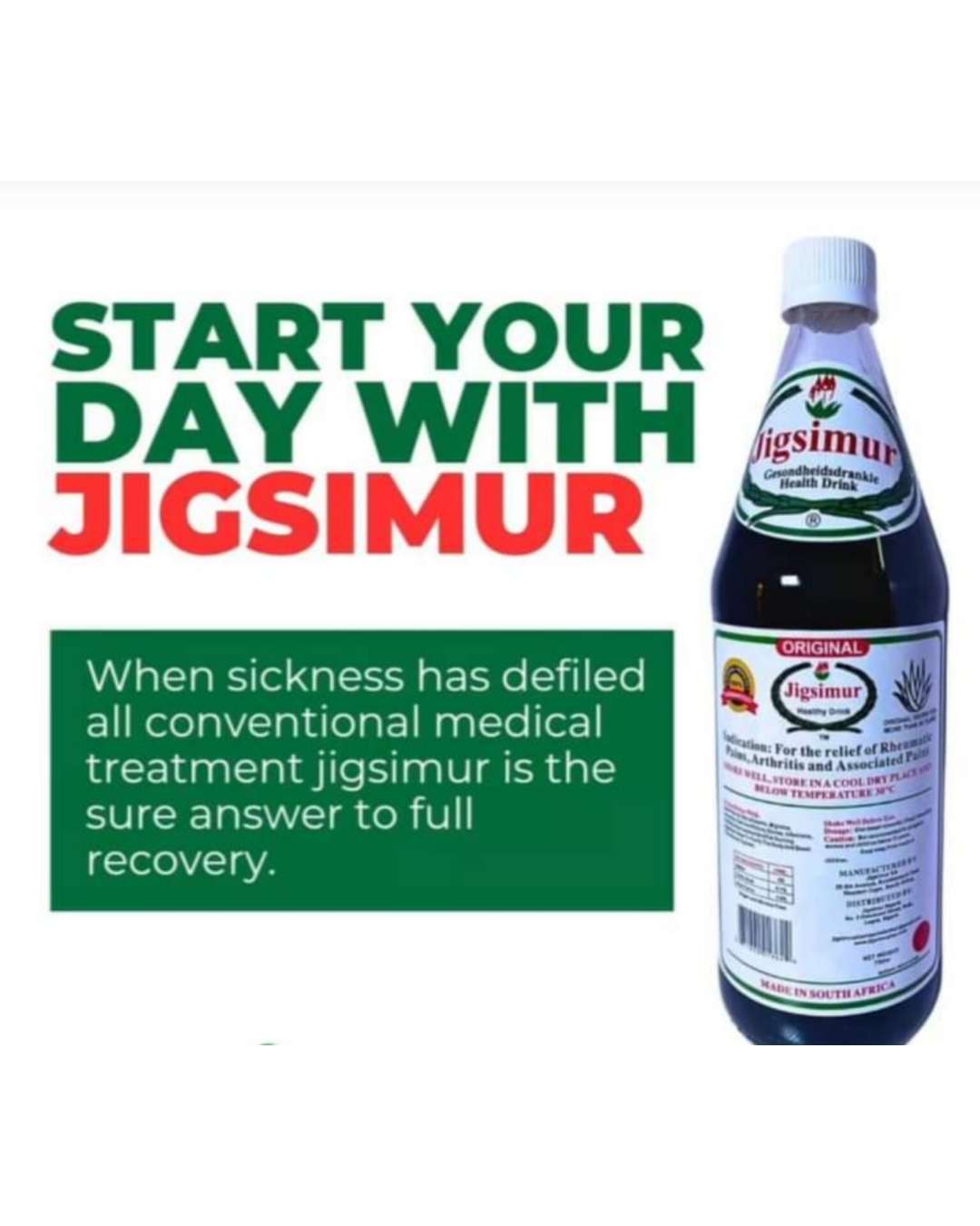 START YOUR DAY WITH JIGSIMUR HERBAL
