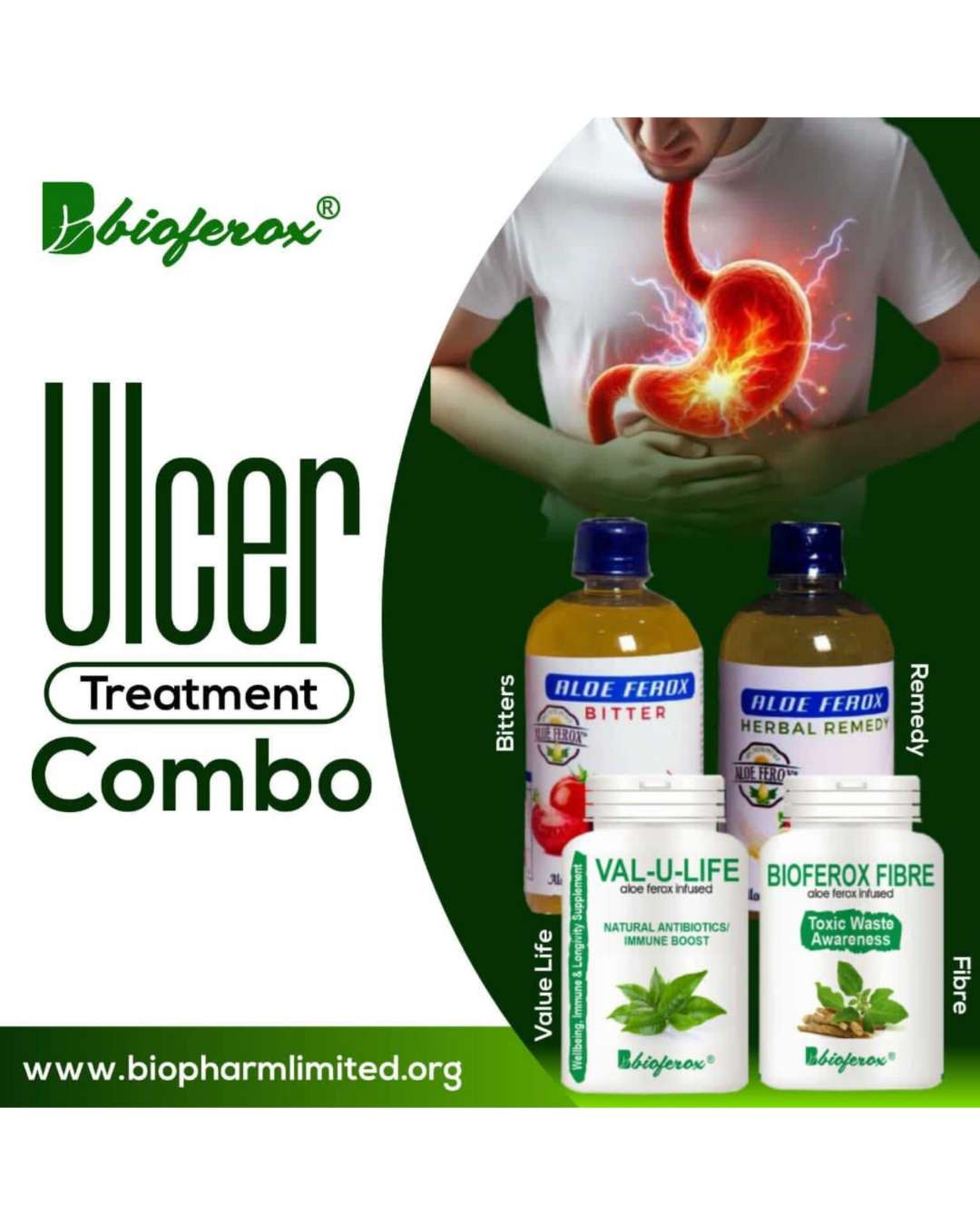 Biopharm Ulcer Treatment Combo