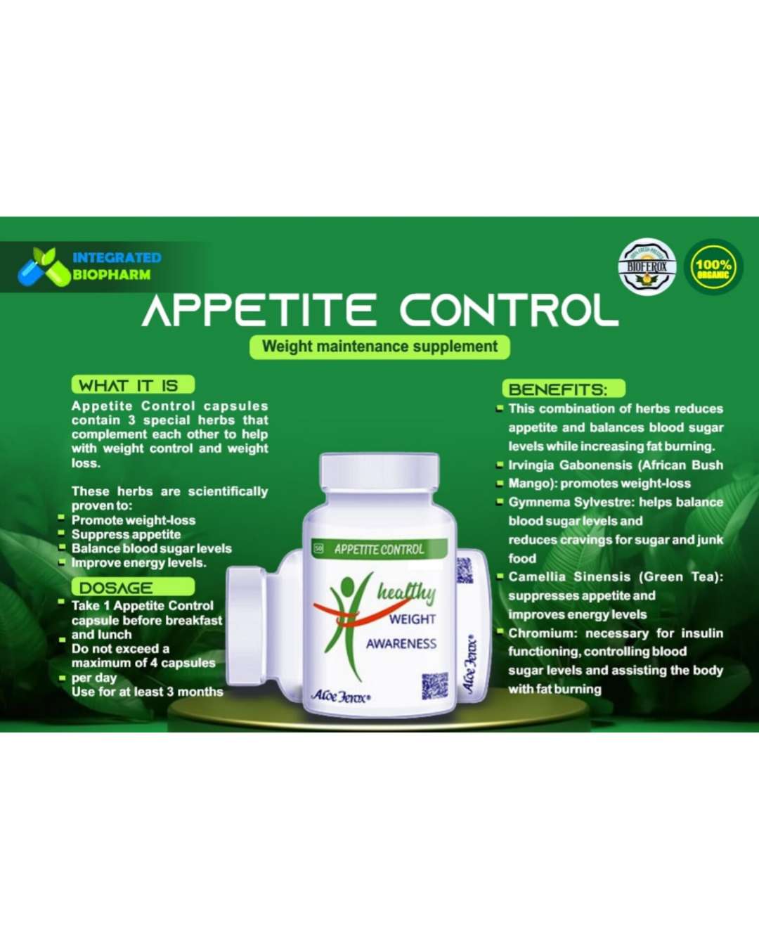 Appetite Control Supplement