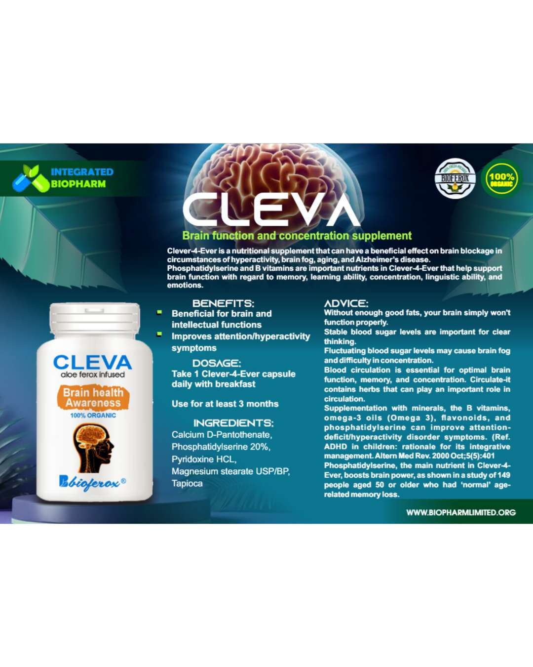 Clevabrain Supplement