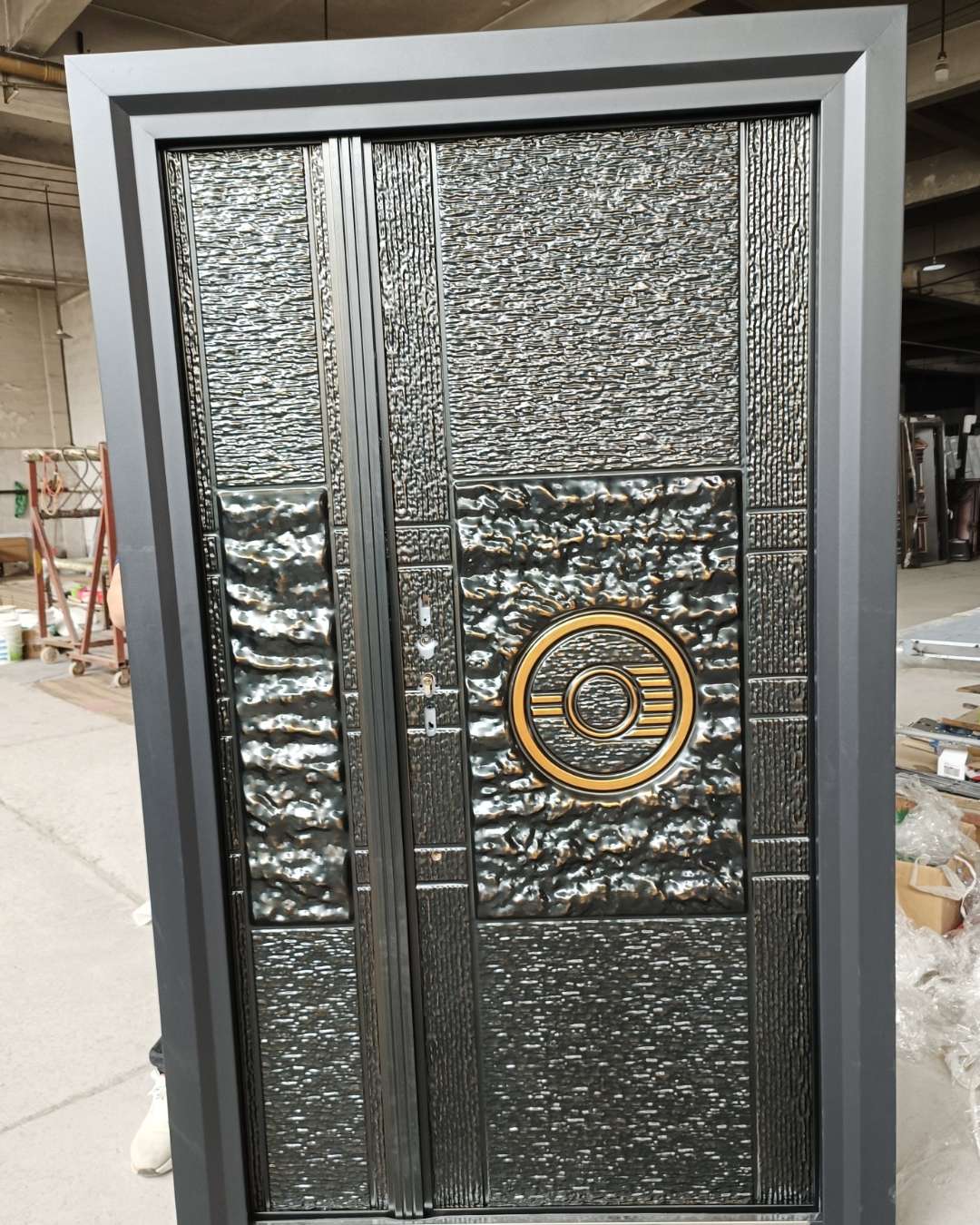 Copper Cast Door