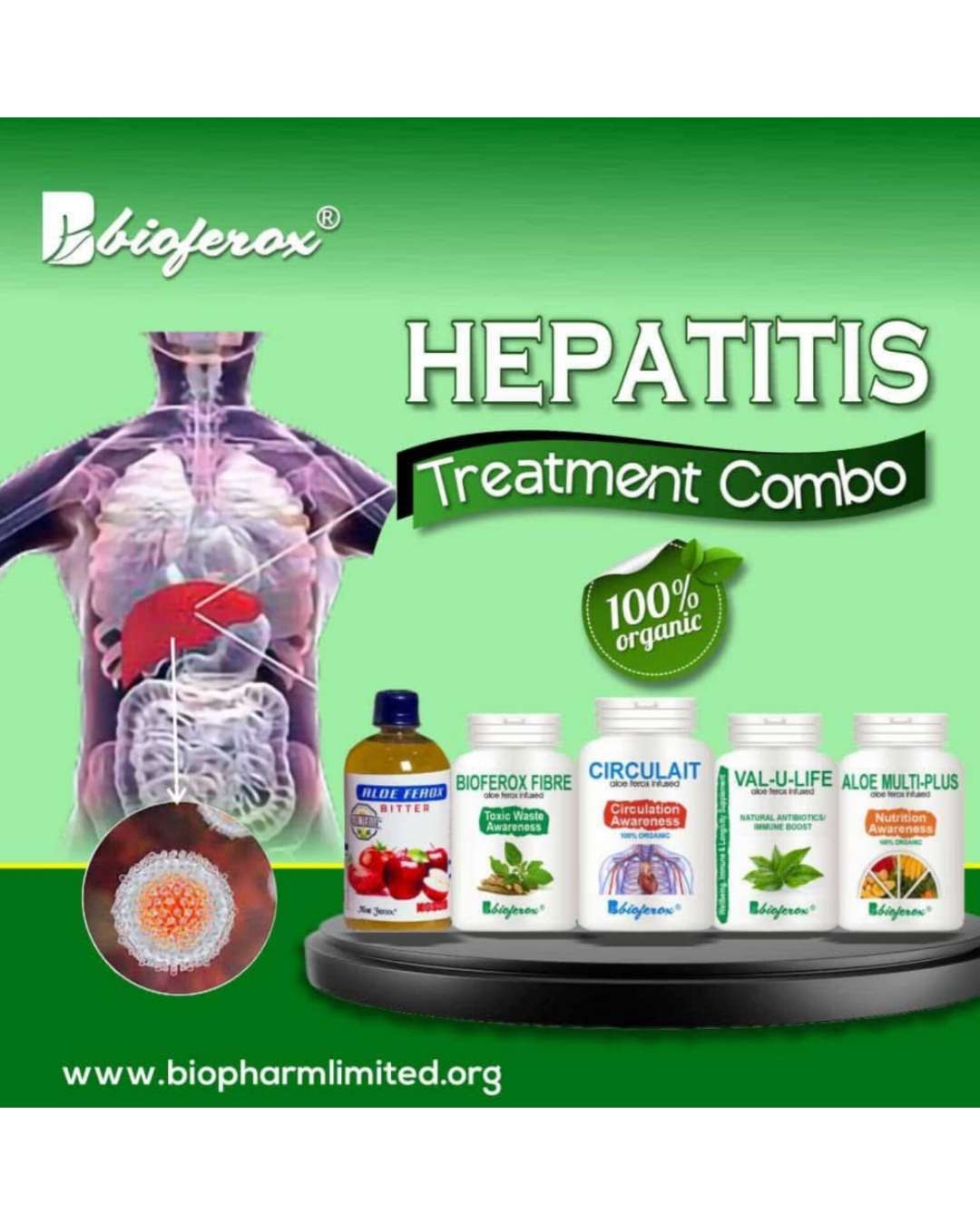 Bioferox Hepatitis Treatment Combo
