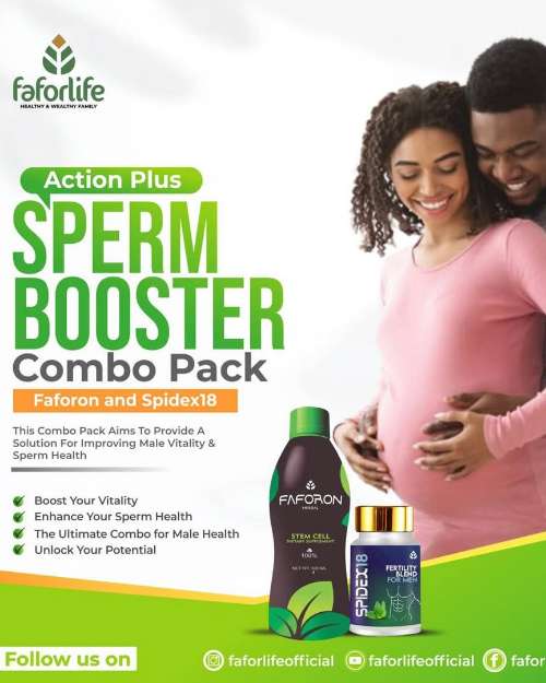 FAFORON, SPIDEX18 SPERM BOOSTER IN JABI