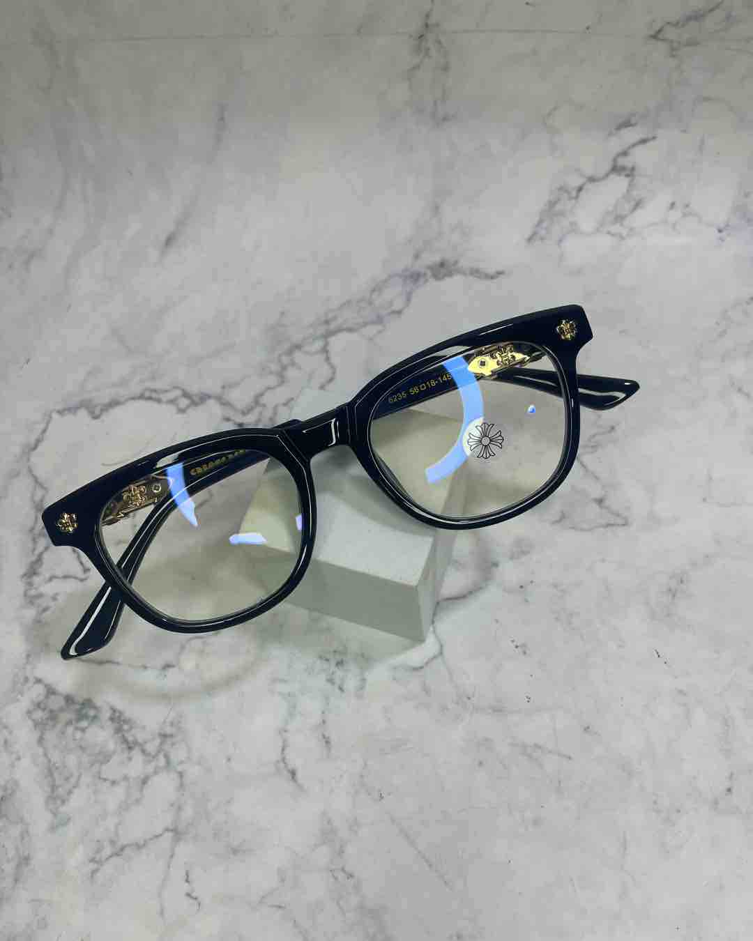 Chrome heart glasses 