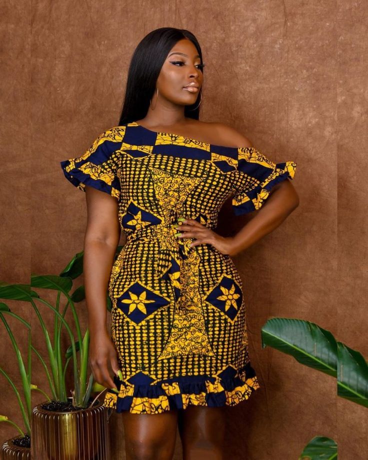 Ankara Print Dress