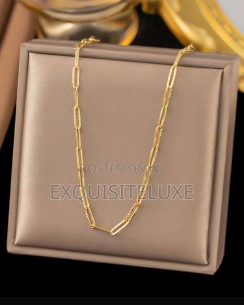 Gold Stainless Steel Necklace