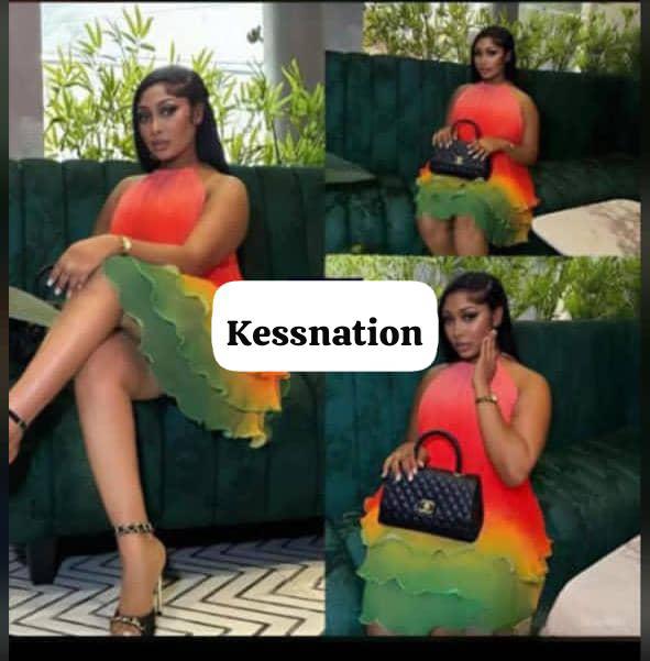 Backless Mini Flare Gown