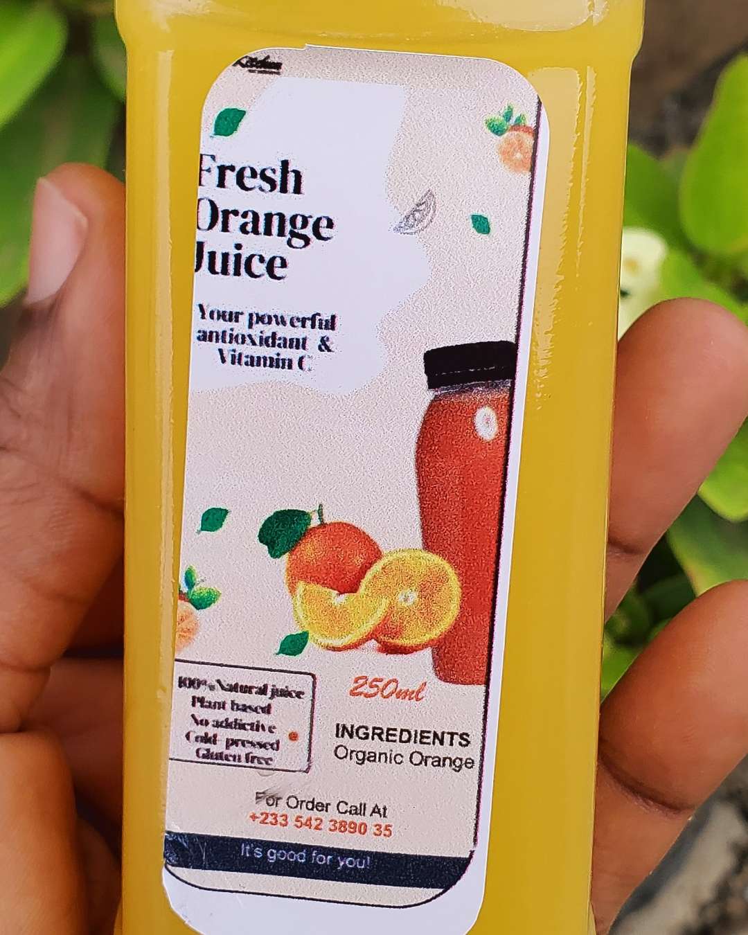 Cold pressed Orange Juice 
