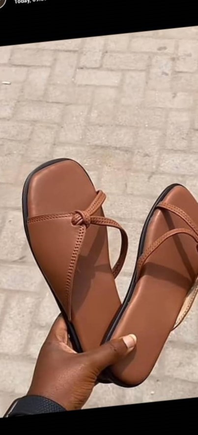 Handmade Brown Slippers