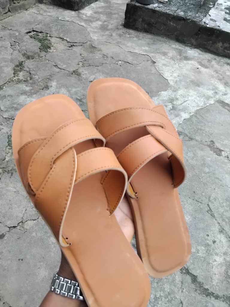Brown Stylish Female Slippers