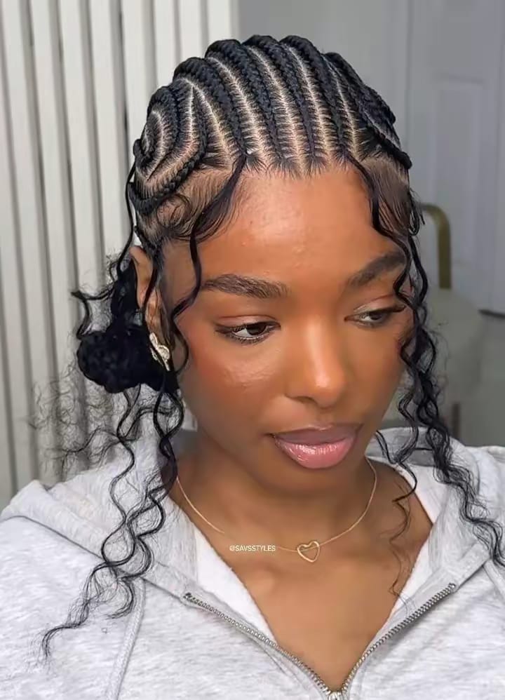 Alicia Keys Ghana Weaving Stitches Braids