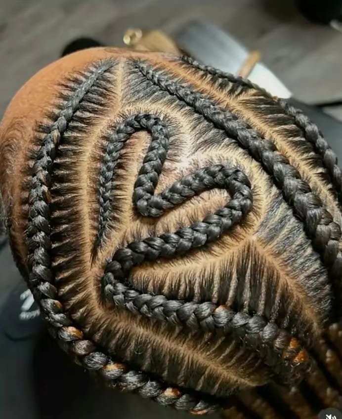 Stylish All Back stitch Braids