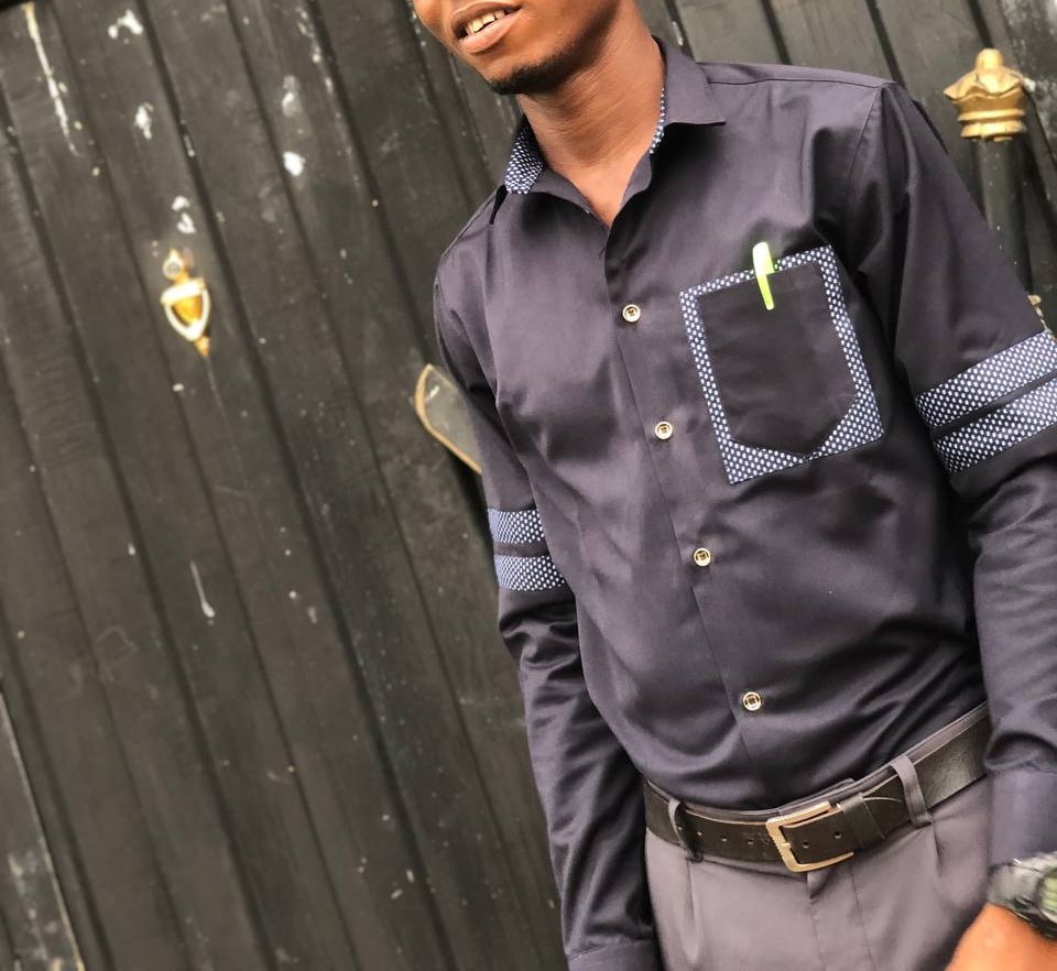 Black Detailed Shirt