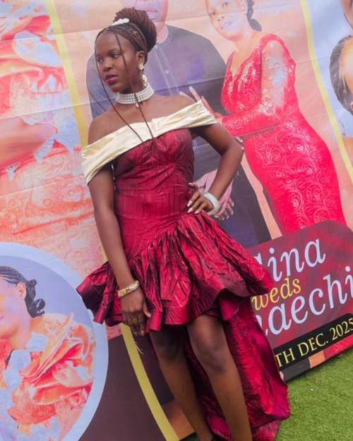 Fairy Red Dinner Gown