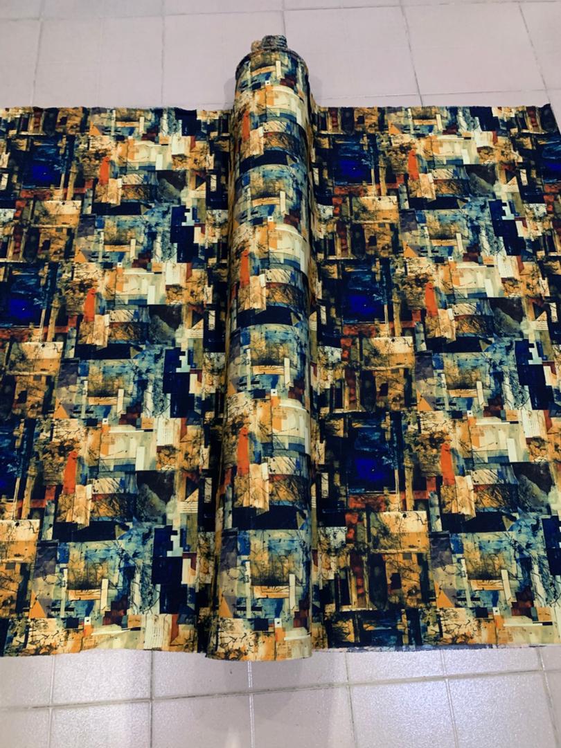 Vintage Sewing Fabric