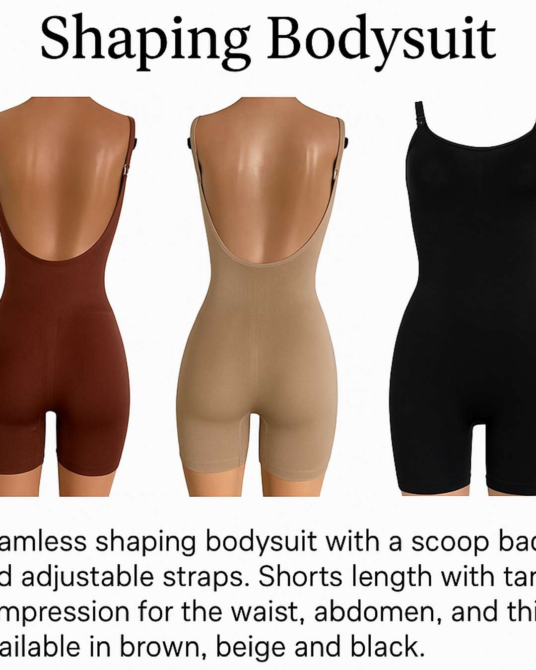 Half Body Shapewear Bodysuit