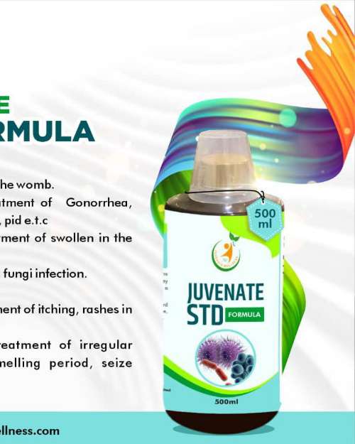 Total Reproductive Restoration: Flush Out Infections with JUVENATE STD FORMULA!
