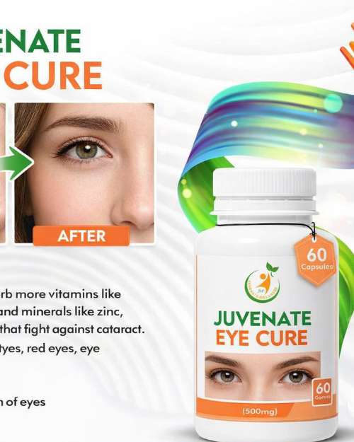 Juvenate Eye Cure: Relief for Red Eyes and Macular Degeneration
