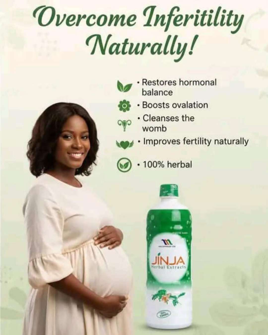 Jinja Herbal Extract for Fertility