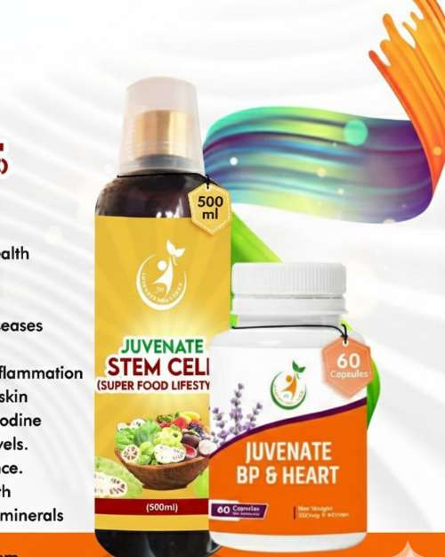 Juvenate StemCell AND Juvenate BP & Heart .Revitalize Your Health from the Inside Out! 🌿✨