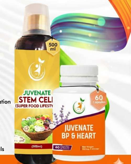 Juvenate StemCell and  BP & Heart Protect the Beat That Keeps You Going 💓