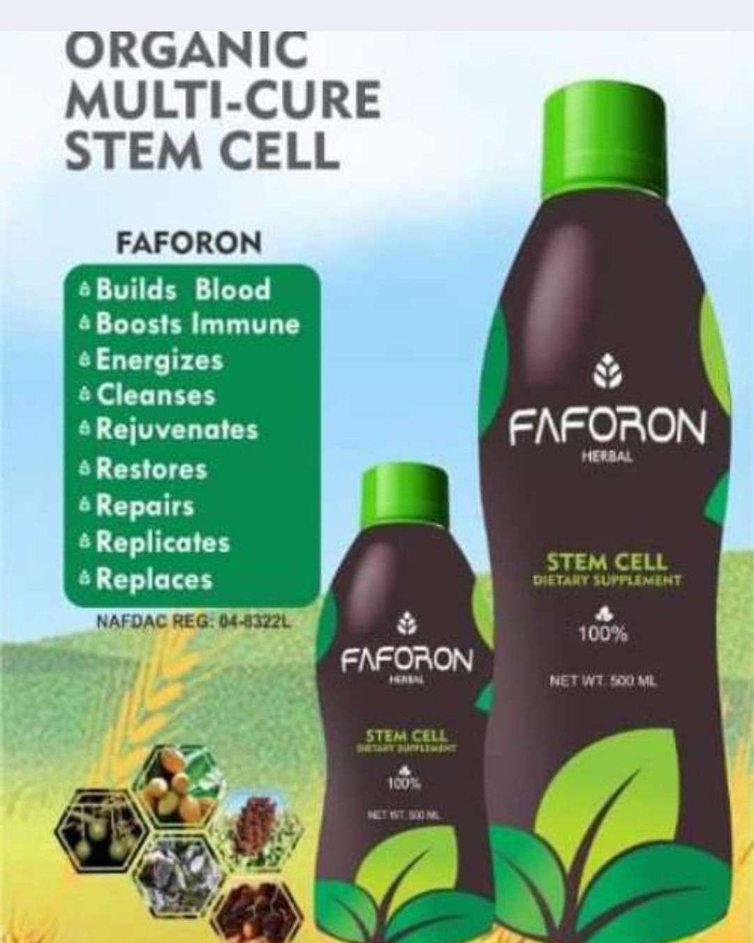 FAFORON: The Ultimate Organic Anti-Aging Stem Cell Drink