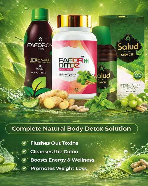 Natural detoxification package 
