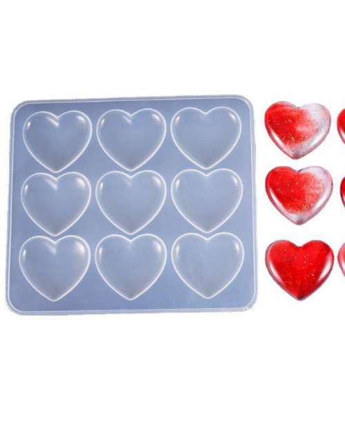 9 in 1 love cavities mold 