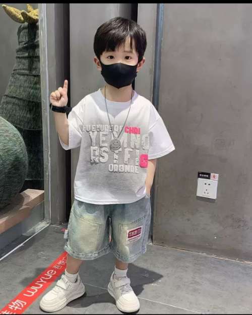Boys' cute 2 pieces outfit 