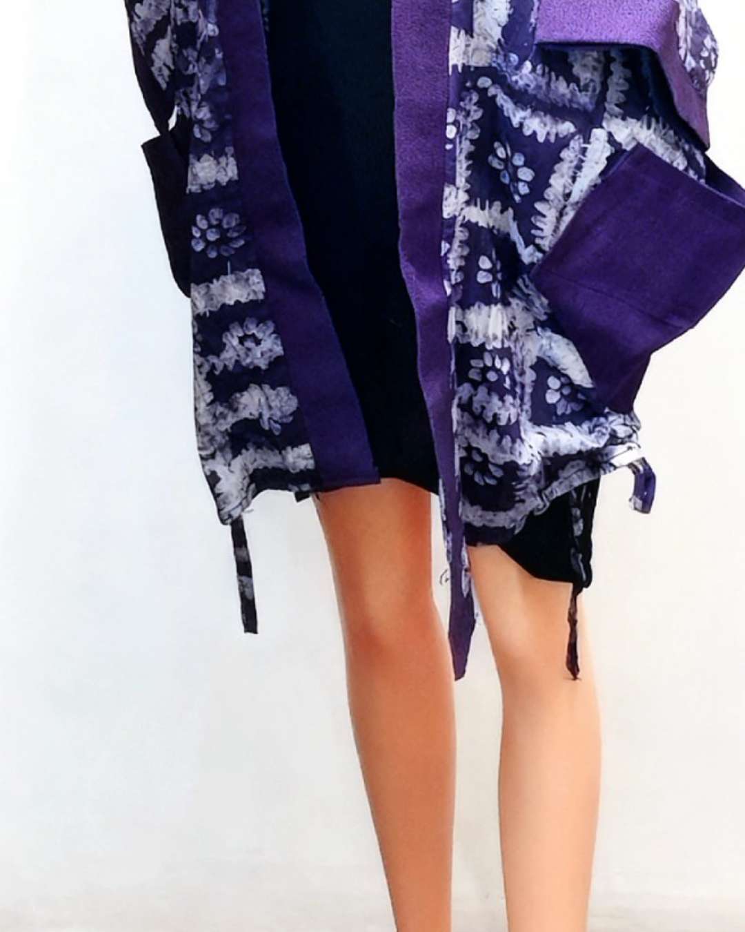 unisex adire kimono 