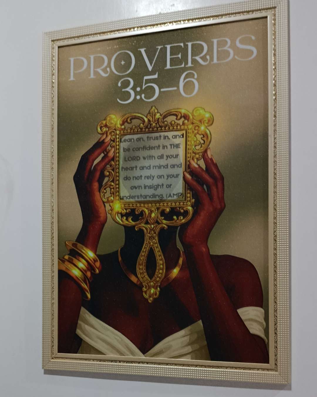 Gold themed- Trust The Lord 🙏🏻- frame