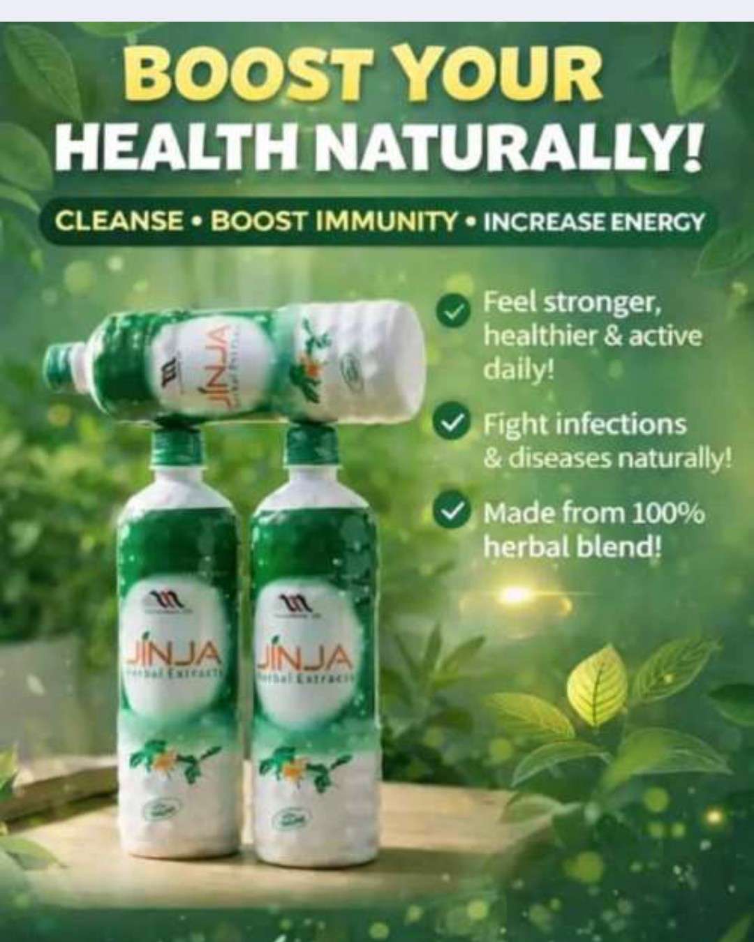 Jinja Herbal  Extract Natural Antibiotic & Care for STDs