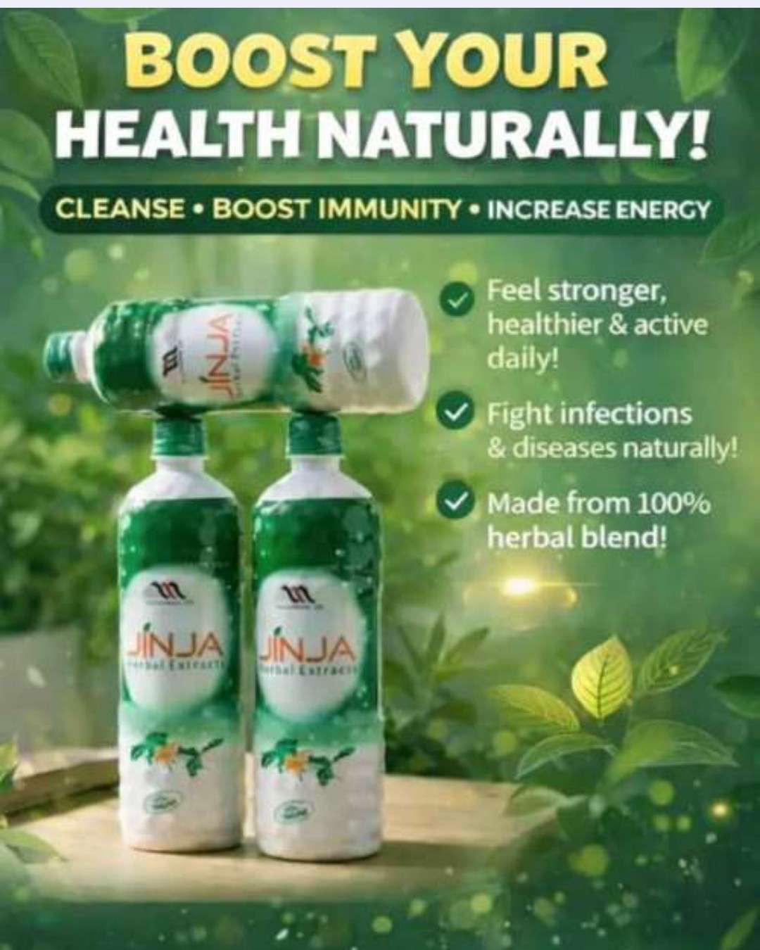 Jinja Herbal  Extract Natural Antibiotic & Care for STDs