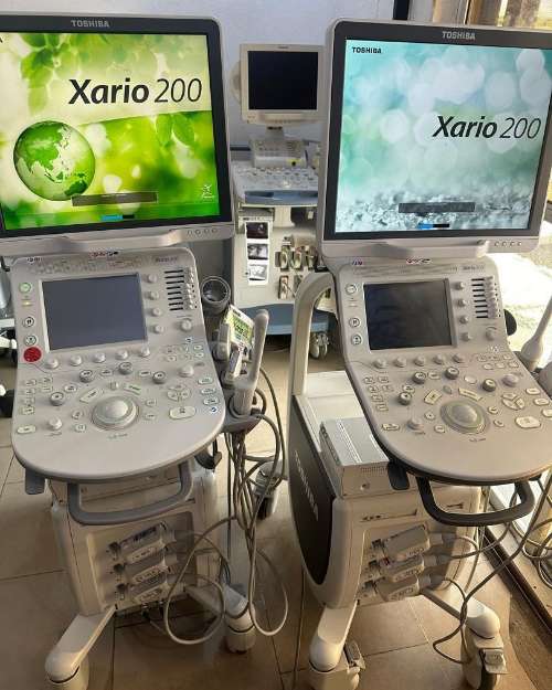 Toshiba Xario 200 Ultrasound Machine 