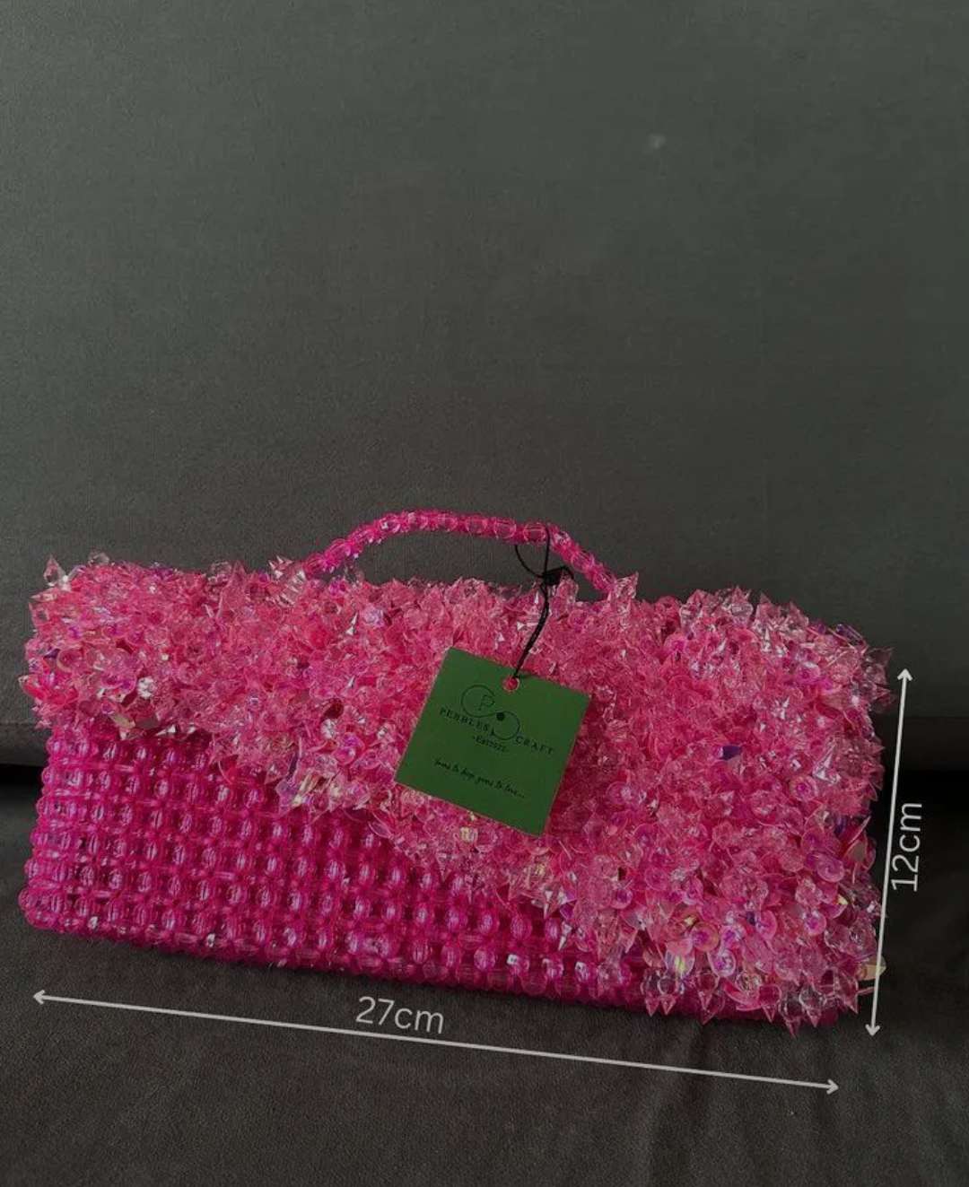 ladies classic hand beadedbag