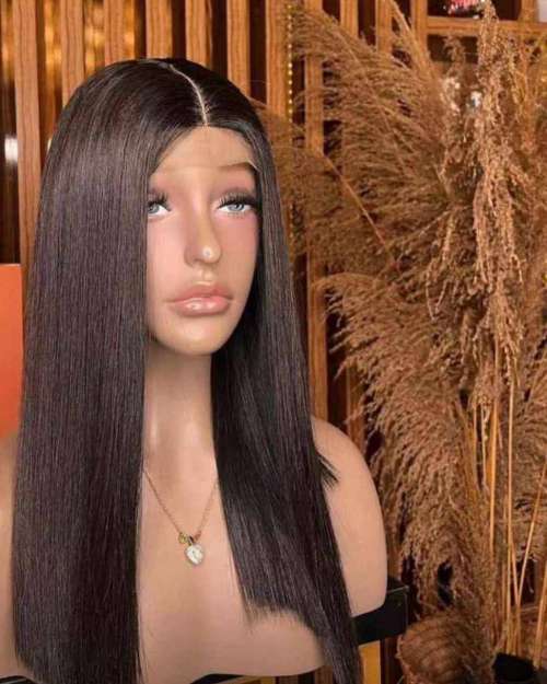 16 Inch Blunt Cut Human Hair Blend