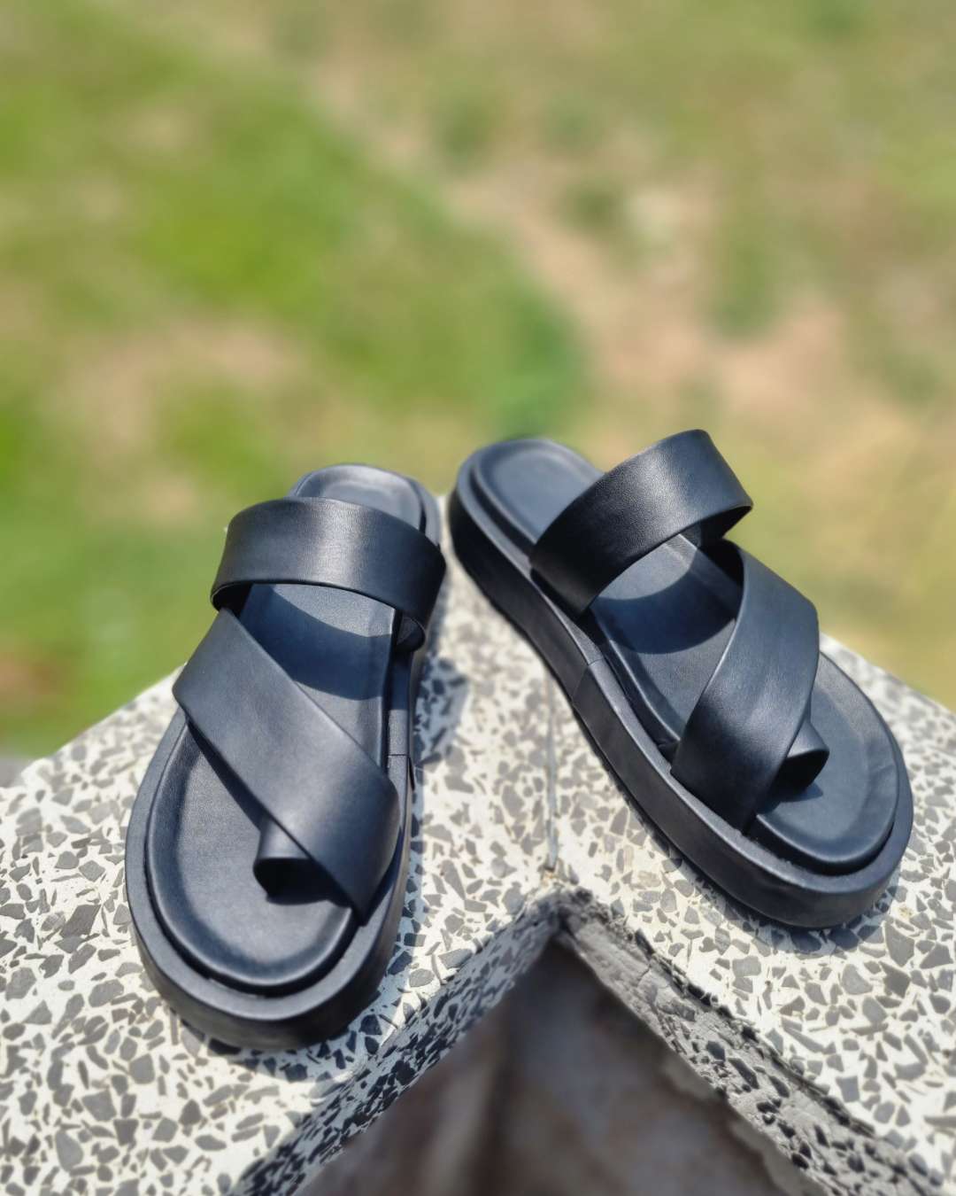 High-Soled Female Platform