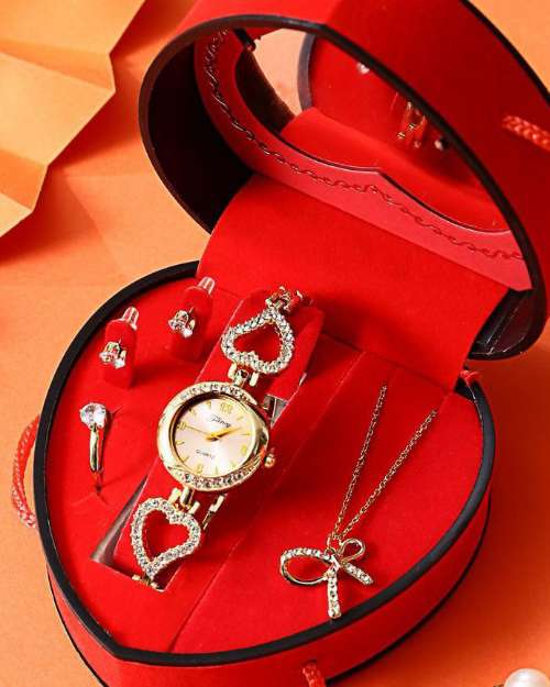 *4 in 1 Ladies set with mirror fully box