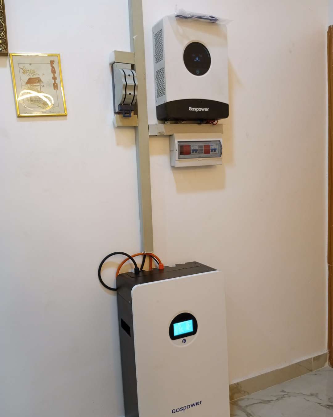 Gospower 6kW Inverter & 16kWh Lithium Battery System
