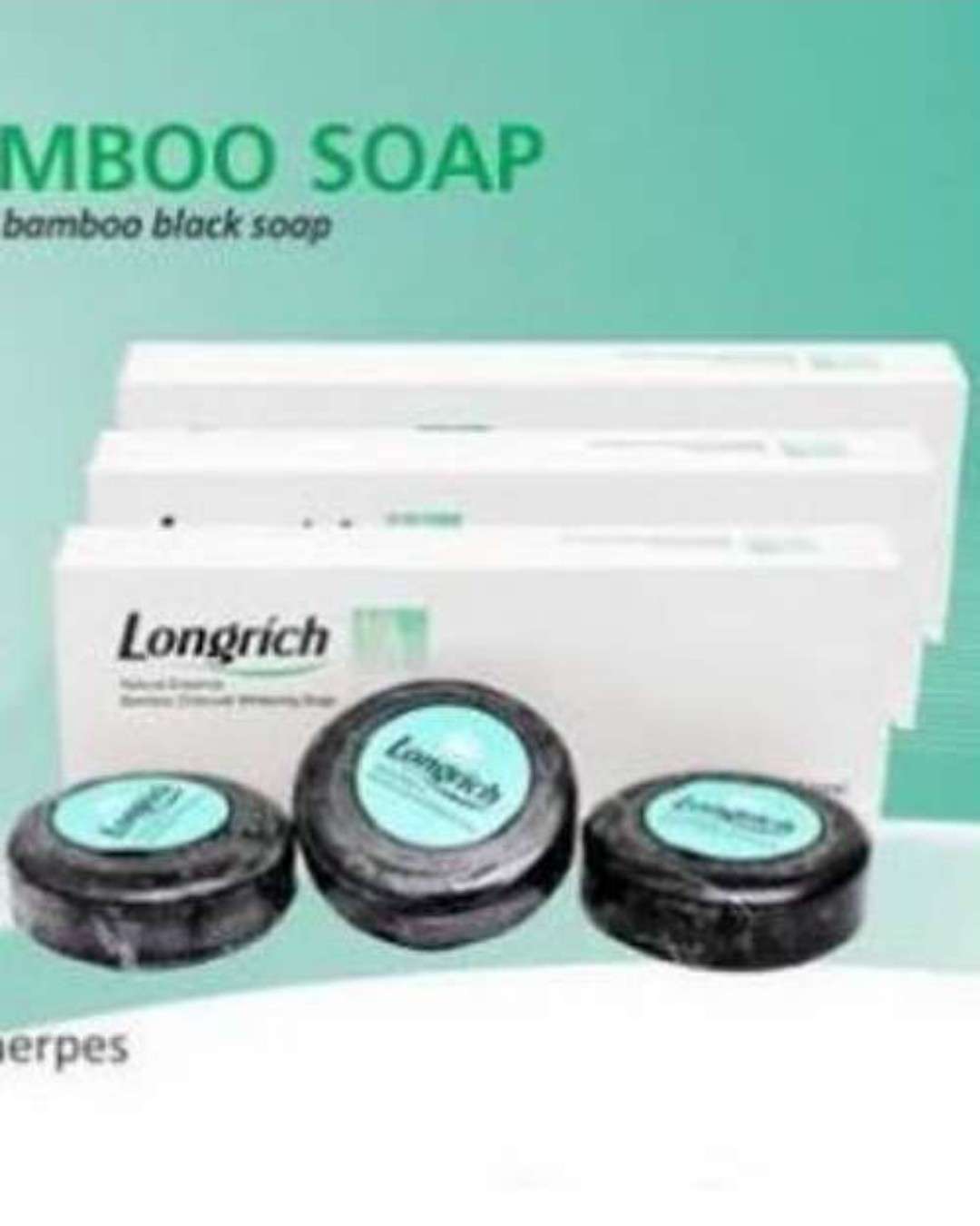 Longrich Natural Essence Bamboo Charcoal Soap