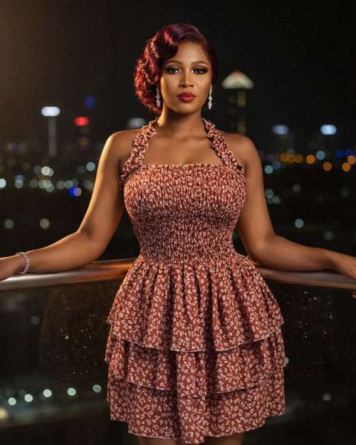 Ritty Floral Short Gown Set