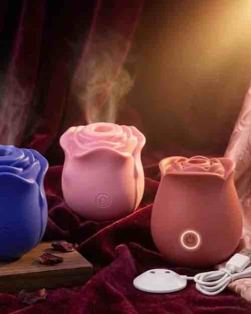 Rose Vibrator (Suction)